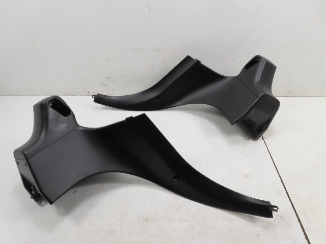 96 BMW Z3 E36 1.9L #1325 Trim Pair, Rear Quarter Lateral, w/o Roll Bar Black