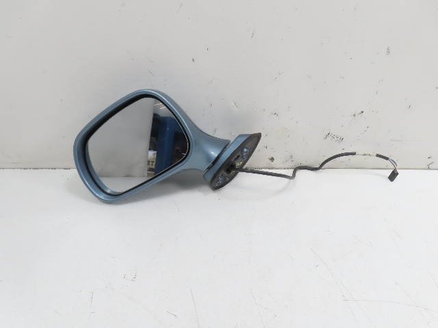 96 BMW Z3 E36 1.9L #1325 Mirror, Exterior Power Left Side Atlanta Blue