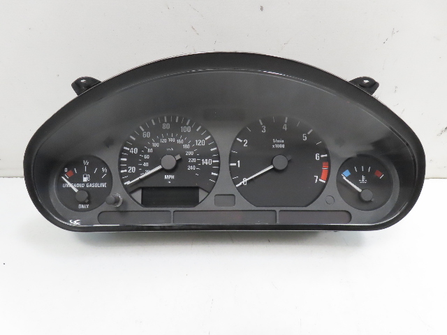 96 BMW Z3 E36 1.9L #1325 Instrument Cluster, Speedometer 74K Only 62118389960