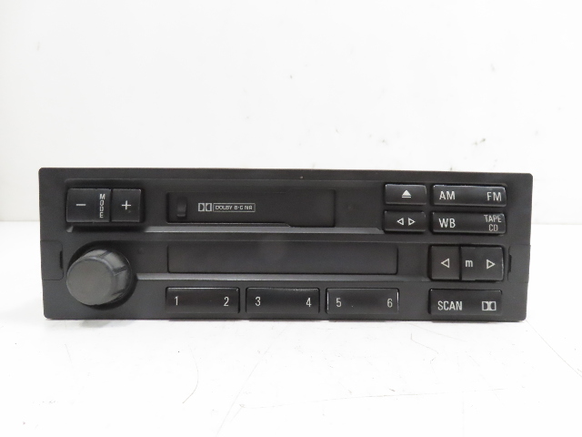 96 BMW Z3 E36 1.9L #1325 Radio, Cassette Player AM FM Tuner w/ code C33 65128364944