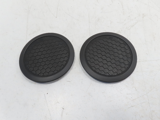 06 BMW Z4 E85 #1326 Trim Pair, Speaker Grill Quarter Panel L or R Black 51417112115