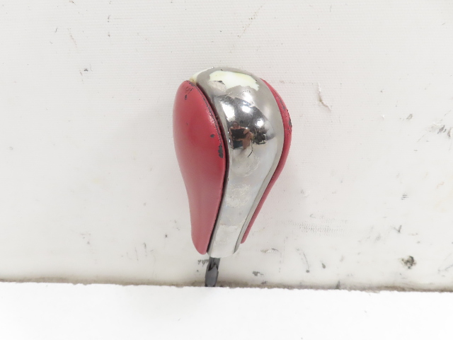 06 BMW Z4 E85 #1326 Shift Knob, Automatic Transmission Shifter Red