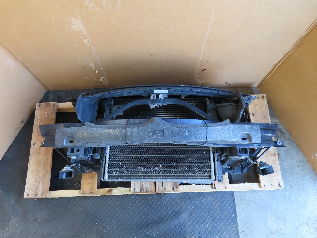 06 BMW Z4 E85 #1326 Radiator Core Support Assembly W/Fan Reinforcement & Mount