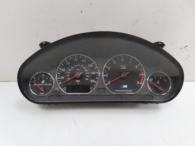 00 Bmw Z3 M #1327 Speedometer Instrument Cluster 62112496304