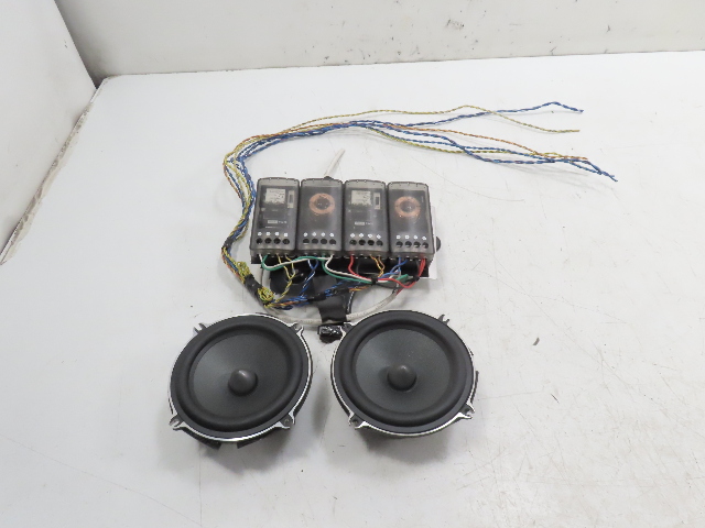 00 Bmw Z3 M #1327 Speaker Pair Focal Sound PS130 w/ Crossover