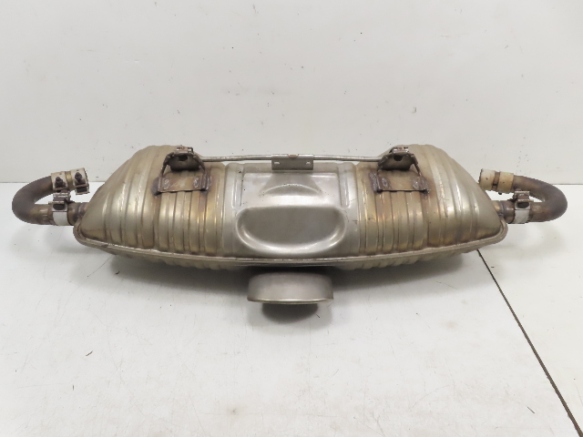 98 Porsche Boxster 986 #1328 Exhaust Muffler, 2.5L M96.00 M96.20 Motor OEM 99611112107