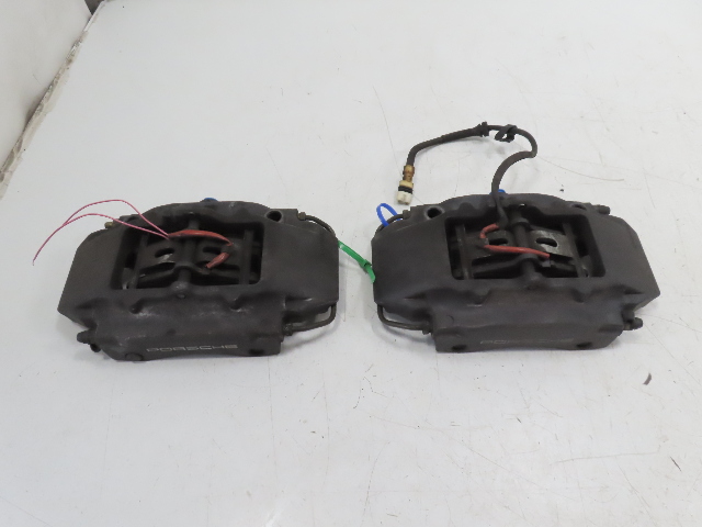 98 Porsche Boxster 986 #1328 Caliper, Rear Brembo Black 911 996352421, 996352422