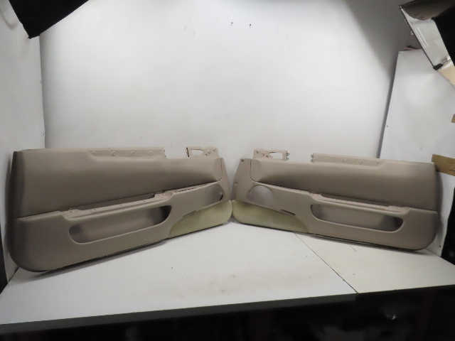 92 Lexus SC400 SC300 #1329 Trim Pair, Interior Door Panel Lower Left & Right Tan