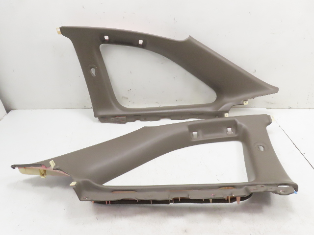 92 Lexus SC400 SC300 #1329 Trim, Interior Quarter Window Panel C-Pillar Right Left Tan