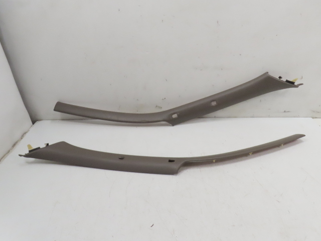 92 Lexus SC400 SC300 #1329 Trim Pair Interior A-Pillar Front Right & Left Brown 62210-24030