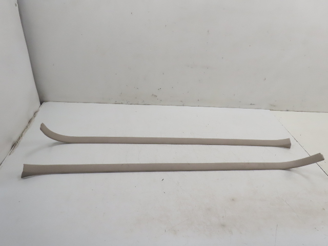 92 Lexus SC400 SC300 #1329 Trim Pair, Door Sill Carpet Insert Holder Tan 67914-24020 67913-24030