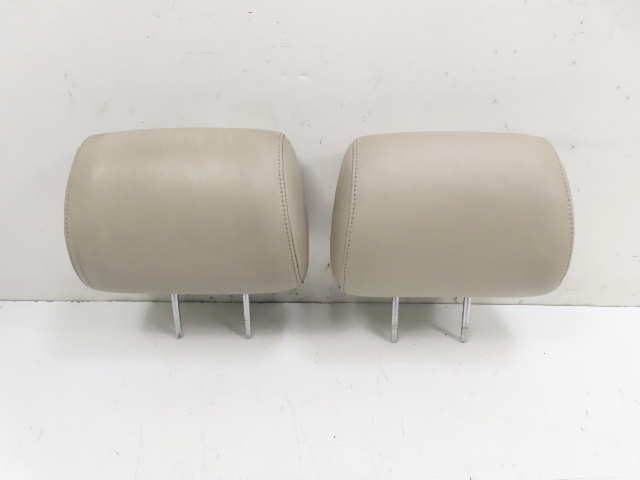 92 Lexus SC400 SC300 #1329 Headrest Pair, Front Seat, Tan Leather Left & Right