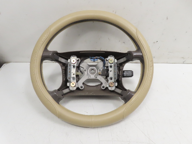 92 Lexus SC400 SC300 #1329 Steering Wheel, Brown Leather