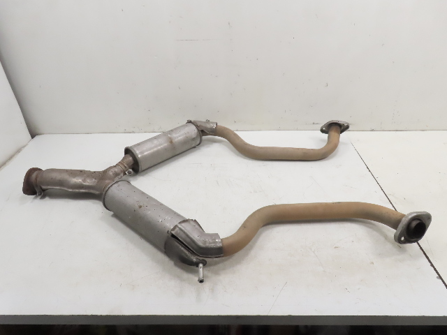 92 Lexus SC400 SC300 #1329 Exhaust Y Pipe Rear Muffler Resonator