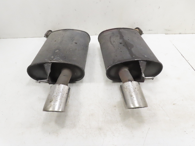 92 Lexus SC400 SC300 #1329 Muffler & Tip Pair, Exhaust Rear OEM