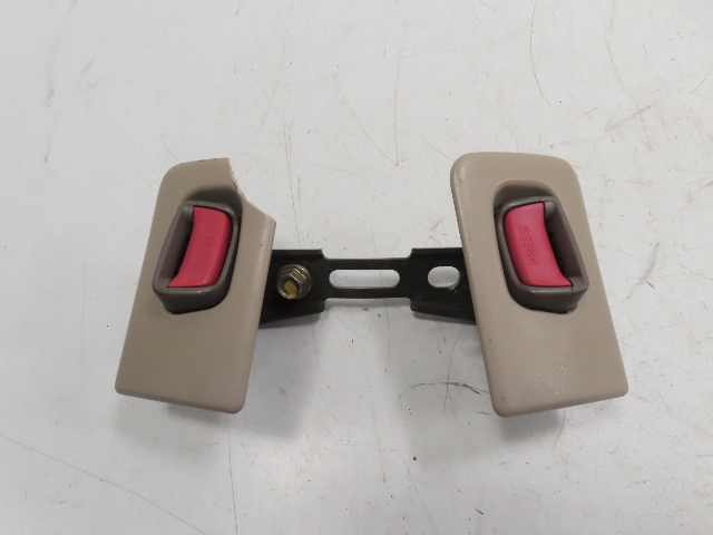 92 Lexus SC400 SC300 #1329 Seatbelt Buckle, Receiver Rear Left & Right Tan