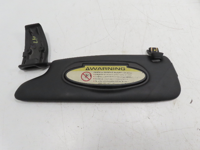 01 Porsche Boxster S 986 #1330 Sunvisor, Left Driver Side, Black 98656160700