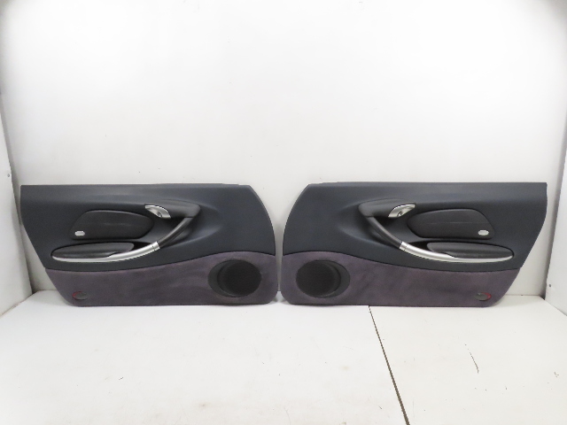 01 Porsche Boxster S 986 #1330 Door Panel Pair, Blue Right & Left