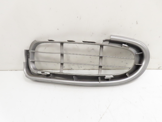 01 Porsche Boxster S 986 #1330 Trim, Bumper Grill Mesh Cover, Left Side 98650555300