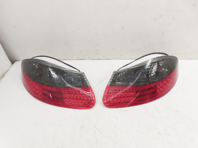 01 Porsche Boxster S 986 #1330 Taillight Pair, Depo Smoked LED Left & Right Rear