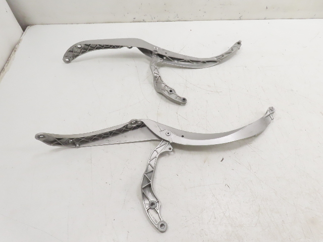 01 Porsche Boxster S 986 #1330 Hinge Pair, Convertible Top Cover Guide Arms 98656155201 98656155101