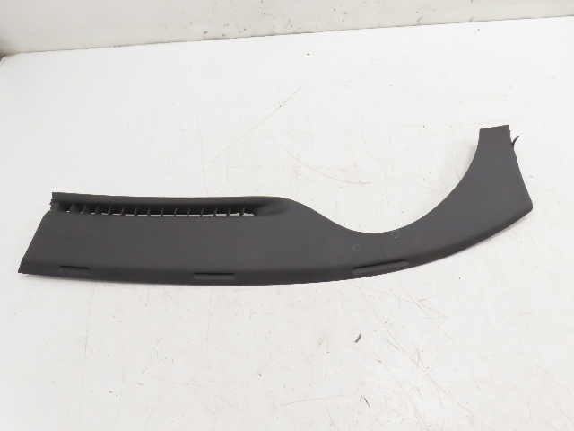 01 Porsche Boxster S 986 #1330 Trim, Defrost Vent, Dashboard Black Left 99655218504