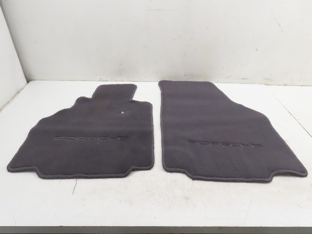 01 Porsche Boxster S 986 #1330 Floor Mat Pair, Set of 2 Carpets, Blue Left & Right