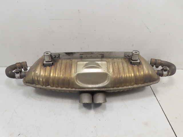 01 Porsche Boxster S 986 #1330 Exhaust Muffler, 3.2L M96.21 Motor OEM 99611114105