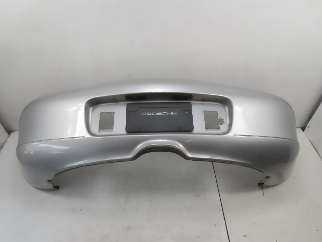 01 Porsche Boxster S 986 #1330 Bumper, Cover Rear Arctic Silver 98650541101
