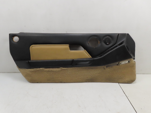 87 Porsche 928 S4 #1331 Trim, Door Panel, Left Black/Champagne