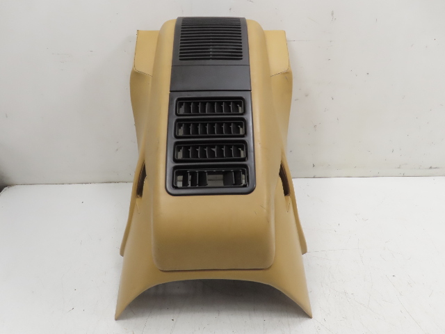 87 Porsche 928 S4 #1331 Center Console, Rear Tan A/C Heater Core Vent Grill