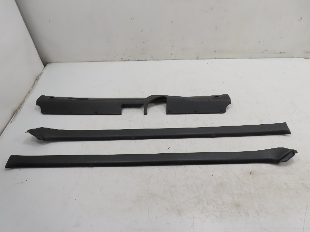 87 Porsche 928 S4 #1331 Trim Set, Trunk Hatch Interior 3PCS, Black
