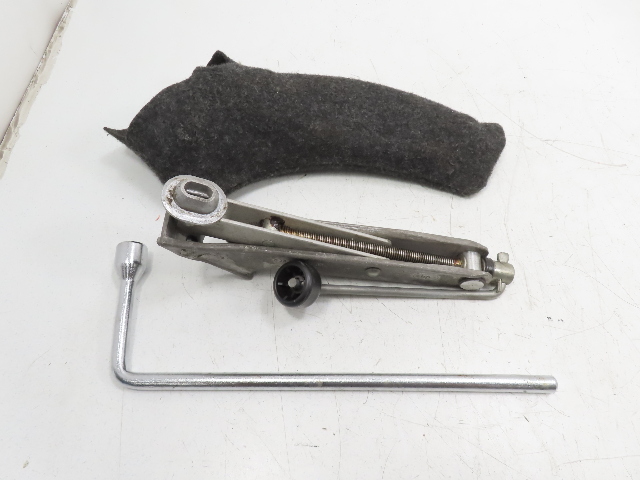 87 Porsche 928 S4 #1331 Car Jack Lug Wrench & Pouch OEM Aluminum 92872101103