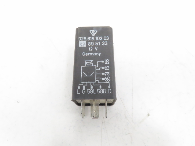 87 Porsche 928 S4 #1331 Relay, Seatbelt Warning Time OEM 92861810203