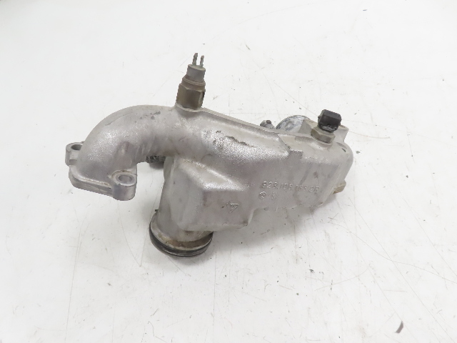 87 Porsche 928 S4 #1331 Housing Pipe Coolant Thermostat 5.0L V8 M28.42 9281061652R 92810606