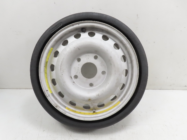 87 Porsche 928 S4 #1331 Wheel & Tire, Aluminum Space Saver Spare 95136213100
