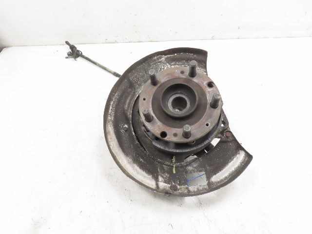 87 Porsche 928 S4 #1331 Hub Spindle Knuckle Left Rear OEM 92834105716