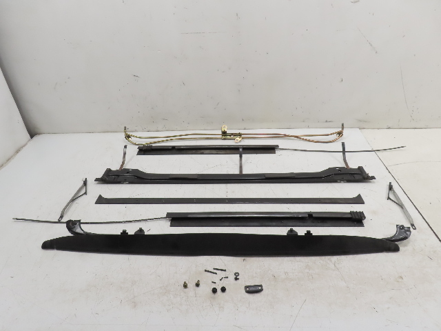 87 Porsche 928 S4 #1331 Sunroof Rails Tracks Mechanism Tracks Hardware OEM