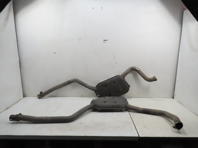 87 Porsche 928 S4 #1331 Exhaust, Intermediate Pipe Silencer Pair Left & Right