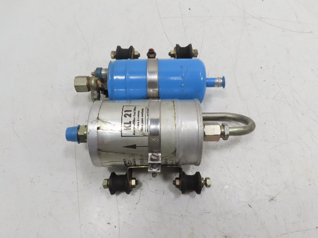 87 Porsche 928 S4 #1331 Fuel Pump & Filter w/ Bracket Mount