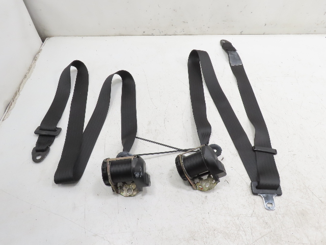 87 Porsche 928 S4 #1331 Seatbelt Pair, Front Left & Right, Black
