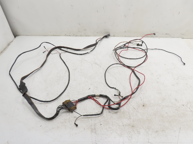 87 Porsche 928 S4 #1331 Wire Harness Trunk Hatch Tailgate & Glass Peg Connector