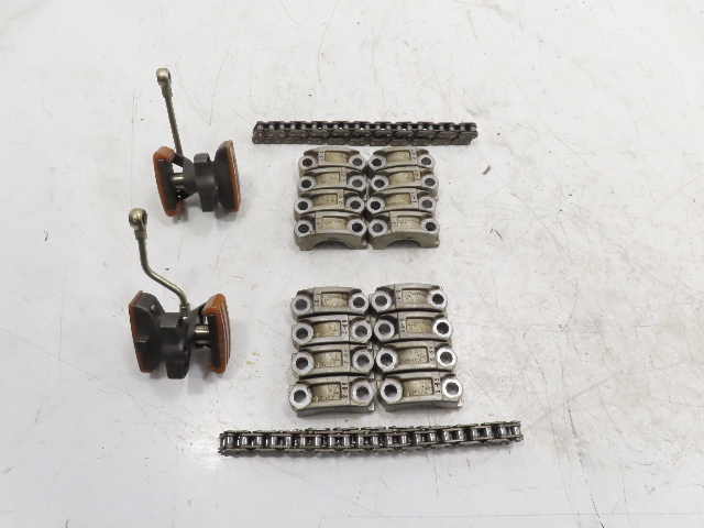 87 Porsche 928 S4 #1331 camshaft holders chain & tension adjuster V8 5.0L M28.42