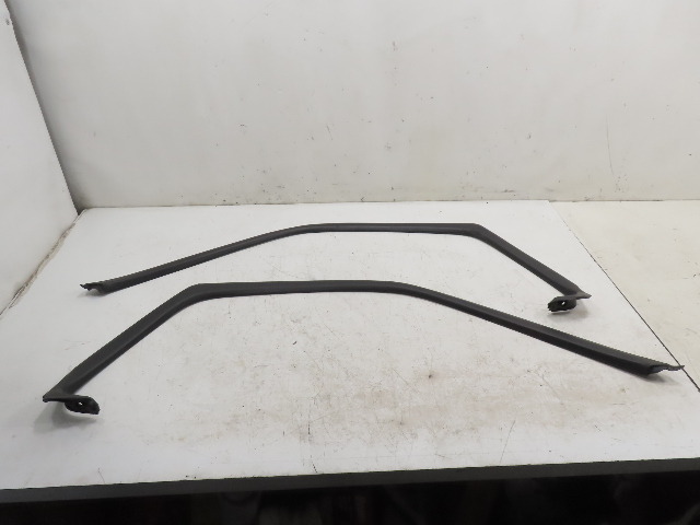 87 Porsche 928 S4 #1331 Trim Pair, Door Window Surround, Left & Right Black