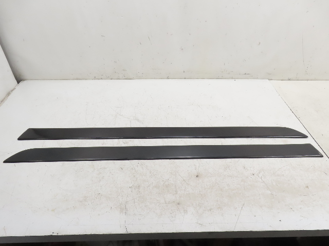 87 Porsche 928 S4 #1331 trim pair door exterior lower sill molding left & right 92855919702