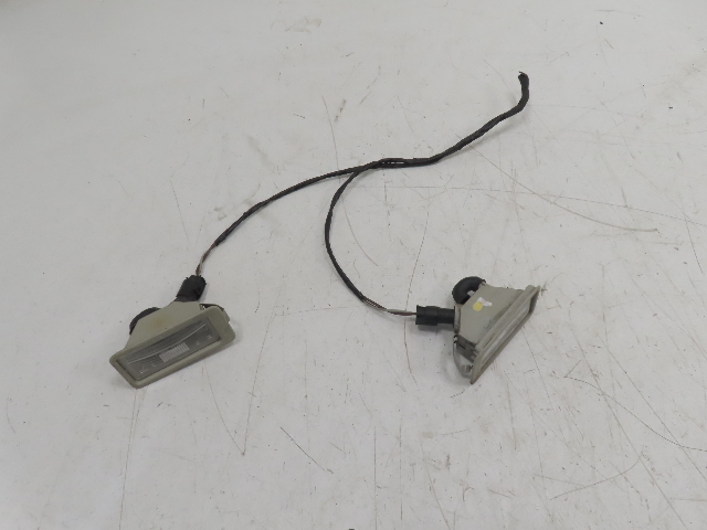 96 BMW Z3 E36 1.9L #1333 Light Lamp Pair License Plate w/ Wiring Rear