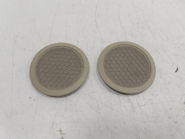 06 BMW Z4 E85 #1334 Trim Pair, Speaker Grill Quarter Panel L & R Beige 51417112115