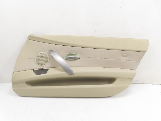 06 BMW Z4 E85 #1334 Door Panel, Part Leather Oregon Beige Right Passenger