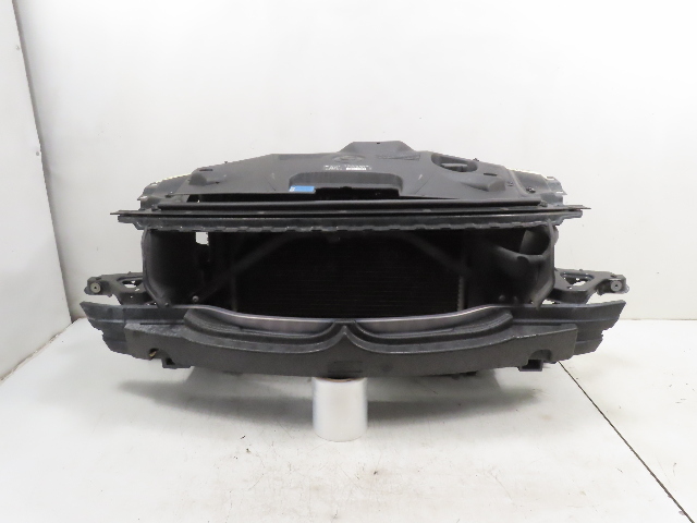 06 BMW Z4 E85 #1334 Radiator Core Support Assembly W/Fan Reinforcement & Mount