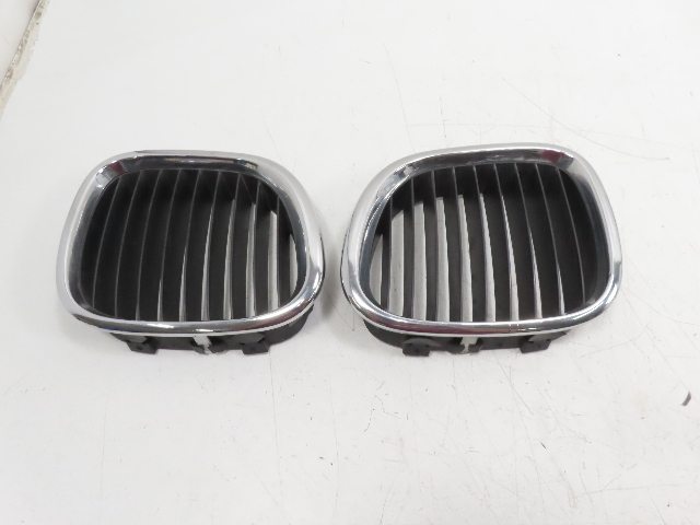 97 BMW Z3 E36 1.9L #1335 Grill Pair, Hood Kidney 51138397503 51138397504